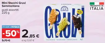 Carrefour Mini Stecchi Gruvi Sammontana offerta