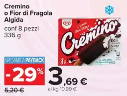 Carrefour Cremino Algida offerta
