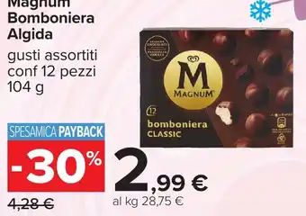 Carrefour Magnum Bomboniera Algida offerta