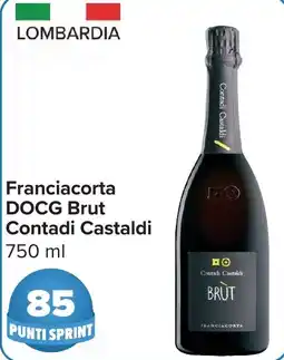 Carrefour Francia corta DOCG Brut Contadi Castaldi offerta
