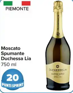 Carrefour Moscato Spumante Duchessalia offerta