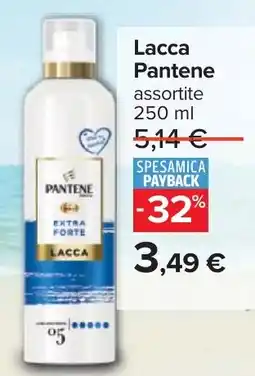 Carrefour Lacca Pantene offerta