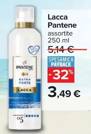Carrefour Lacca Pantene offerta