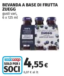 Coop Beveranda a base di frutta Zuegg offerta