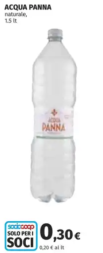 Coop ACQUA PANNA offerta