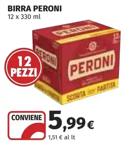 Coop Birra Peroni offerta