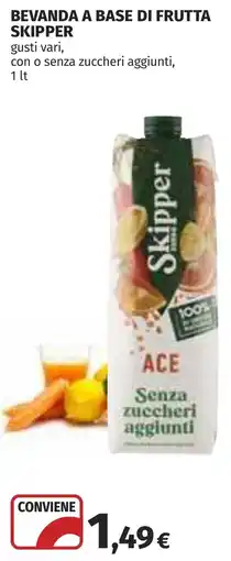 Coop Beveranda a base di frutta Skipper offerta