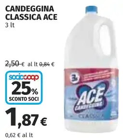 Coop Candeggina classica ACE offerta