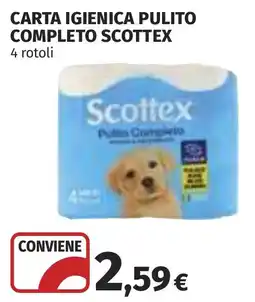 Coop Carta igienica Pulito Scottex offerta