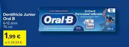 Carrefour Dentifricio Junior Oral B offerta