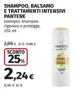 Coop Shampoo, balsamo e trattamenti intensivi Pantene offerta