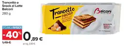 Carrefour Trancetto cacao Balconi offerta