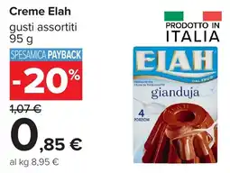 Carrefour Creme Elah offerta