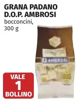 Coop Grana Padano D.O.P. Ambrosi bocconcini offerta