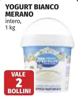 Coop YOGURT BIANCO MERANO offerta
