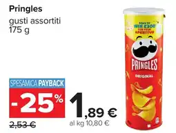 Carrefour Pringles gusti assortiti offerta