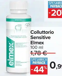 Carrefour Colluttorio Sensitive Elmex offerta