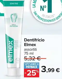 Carrefour Dentifricio Elmex offerta