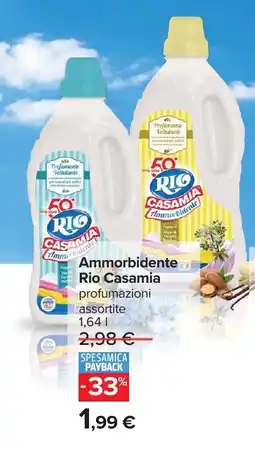 Carrefour Ammorbidente Rio Casamia offerta