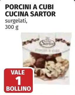 Coop Porcini a cubi Cucina Sartor offerta