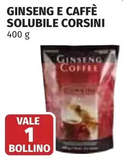 Coop Ginseng Coffee Corsini offerta