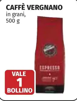 Coop CAFFÈ VERGNANO offerta