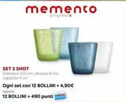 Coop mementento originale offerta