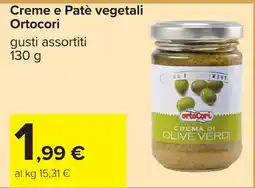 Carrefour Crema di Olive Verdi ortoCori offerta