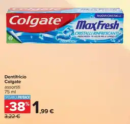 Carrefour Dentifricio Colgate offerta