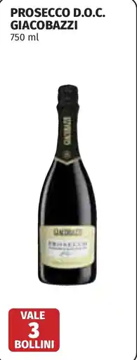 Coop Prosecco D.O.C. Giacobazzi offerta