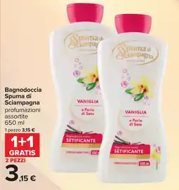 Carrefour Bagnodoccia Spuma di Sciampagna offerta