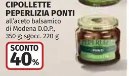 Coop Cipollette peperlizia Ponti offerta