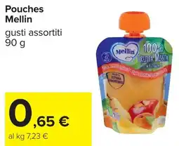Carrefour Pouches Mellin offerta