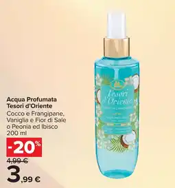 Carrefour Acqua Profumata Tesori d'Oriente offerta