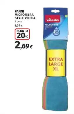 Coop PANNI MICROFIBRA STYLE VILEDA offerta