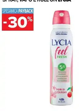 Carrefour LYCIA feel FRESH offerta