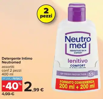 Carrefour Detergente Intimo Neutromed offerta