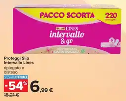 Carrefour Proteggi Slip Intervallo Lines offerta