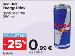 Carrefour Red Bull Energy Drink offerta
