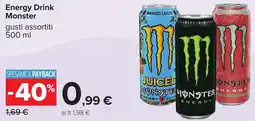 Carrefour Energy Drink Monster offerta