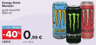Energy Drink Monster