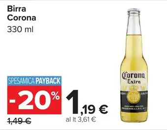 Carrefour Birra Corona offerta