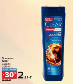 Carrefour Shampoo Clear Men offerta