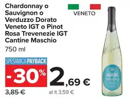 Carrefour Chardonnay Maschio offerta