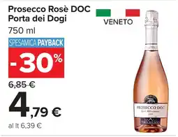 Carrefour Prosecco Rosè DOC Porta dei Dogi offerta
