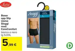 Carrefour Boxer Slip Uomo Sloggi mod. CoreComfort offerta