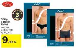 Carrefour Slip o Boxer Liabel offerta
