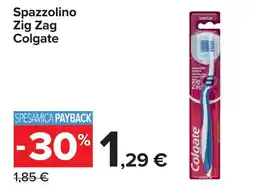 Carrefour Spazzolino Zig Zag Colgate offerta