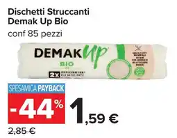 Carrefour Dischetti Struccanti Demak Up Bio offerta