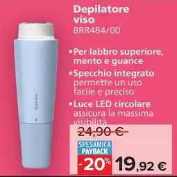 Carrefour Depilatore viso BRR484/00 offerta